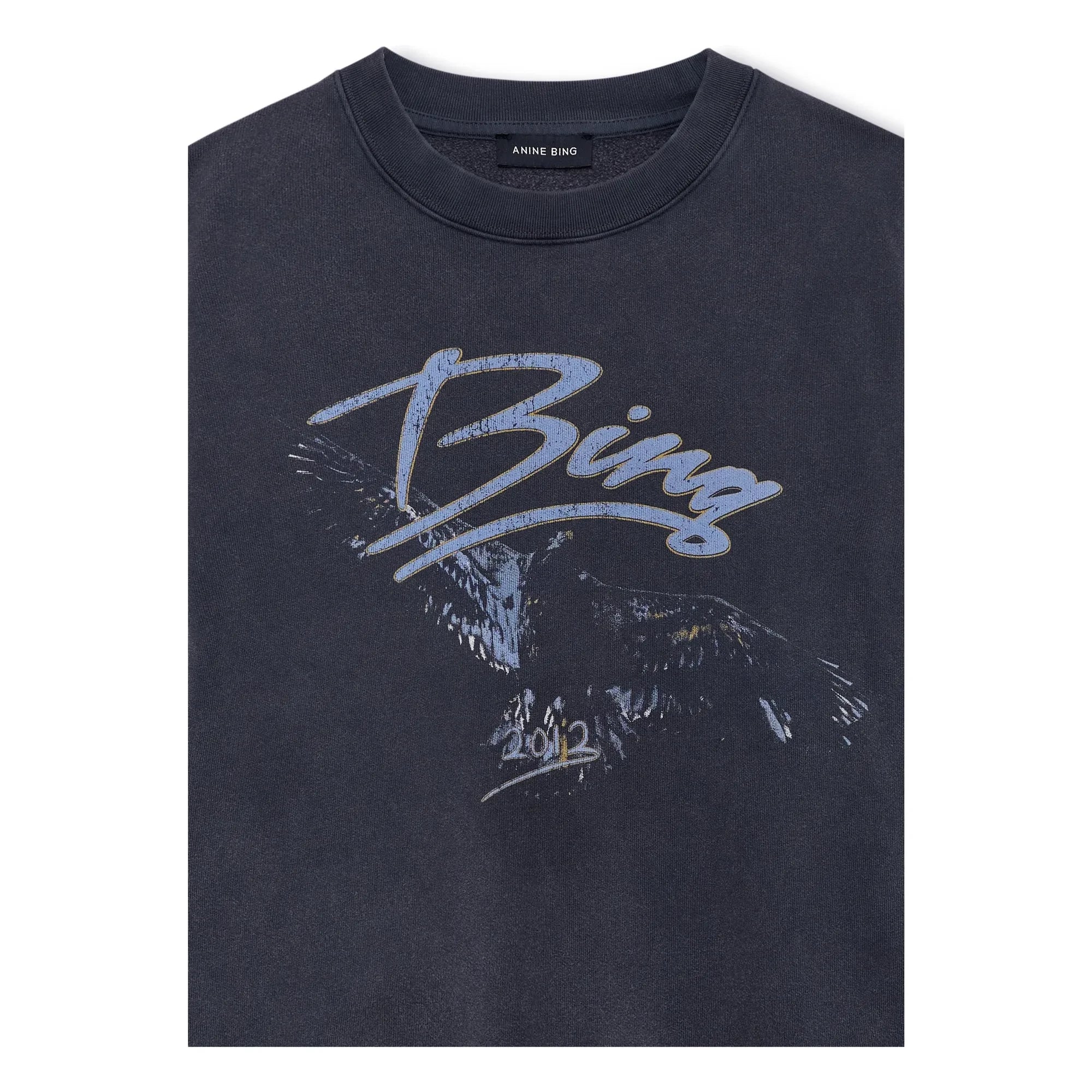 Anine Bing - Sudadera Spencer | Negro Lavado