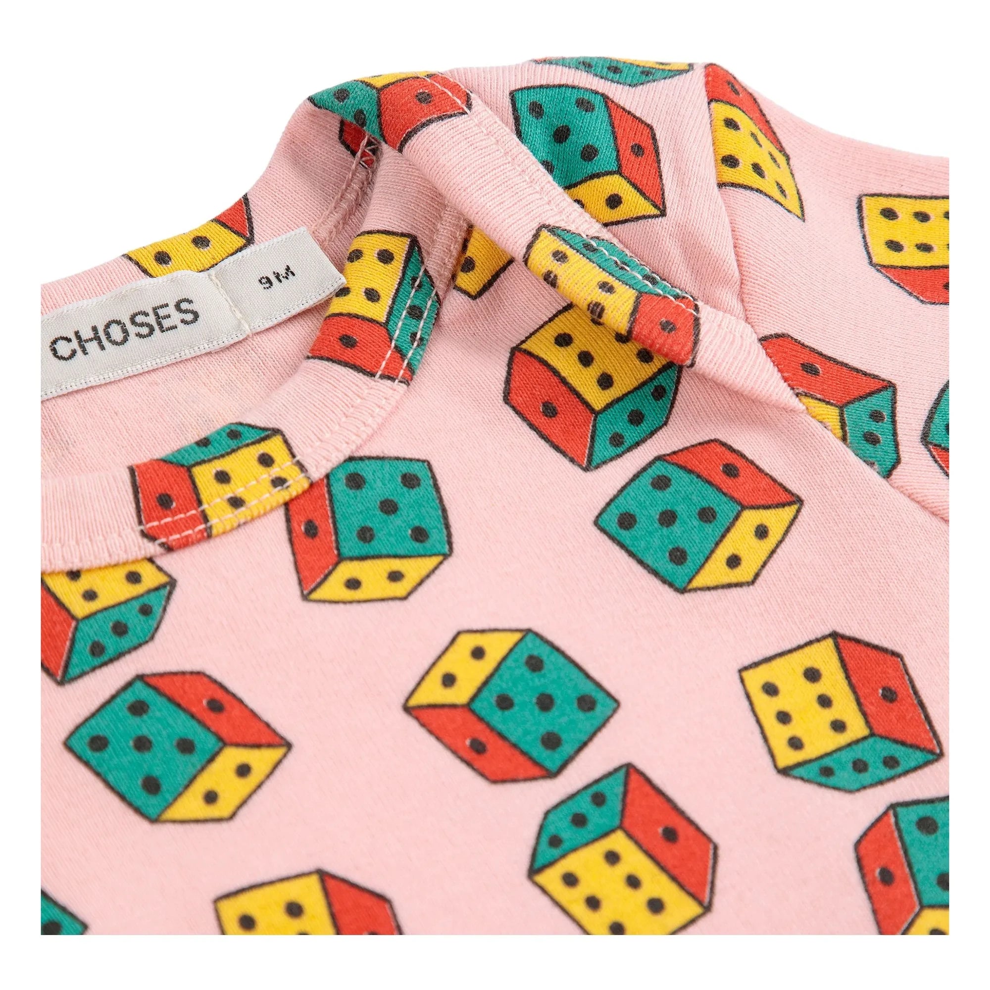Bobo Choses - Peto de algodón orgánico | Rosa