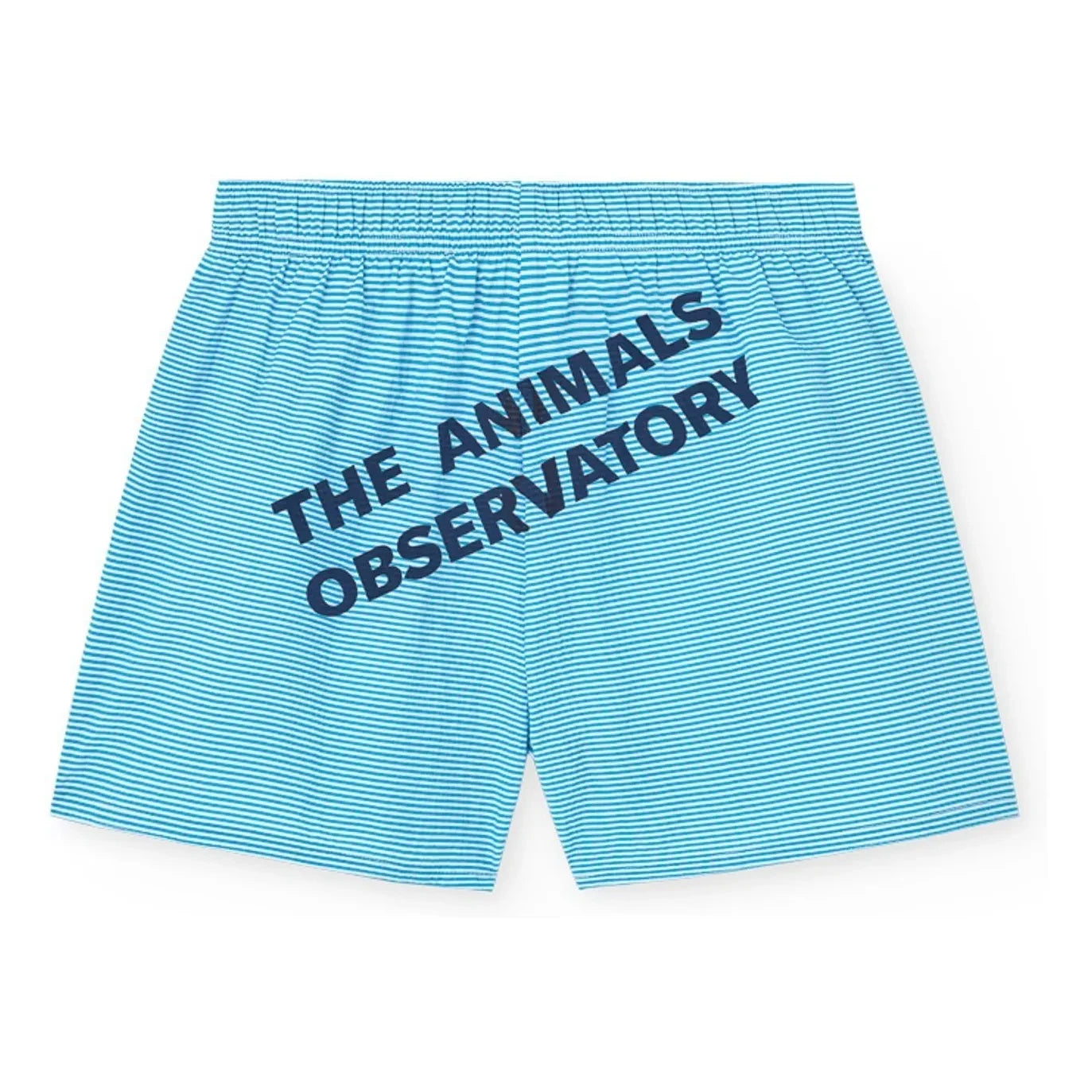 The Animals Observatory - Shorts Gavial a rayas | Azul