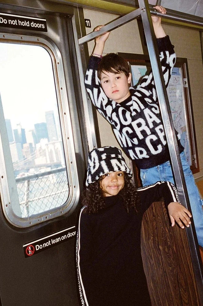 Vestido infantil de lana de Marc Jacobs