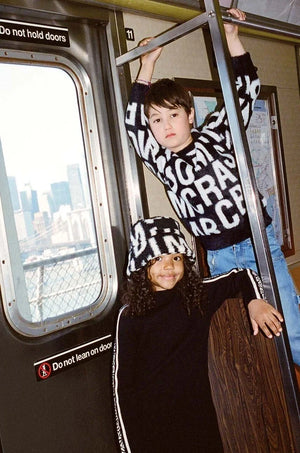 Vestido infantil de lana de Marc Jacobs