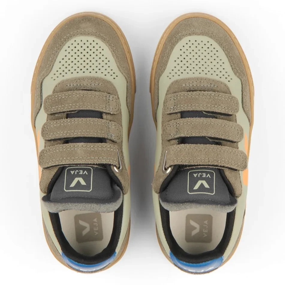 Veja - Scratch Sneakers Small V-90 Deri O.T | Haki