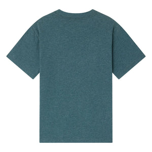 Bonpoint - Camiseta de algodón orgánico Thibald | Azul pavo real