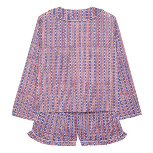 SISSEL EDELBO - Nuvena Çizgili Pijama | Mavi