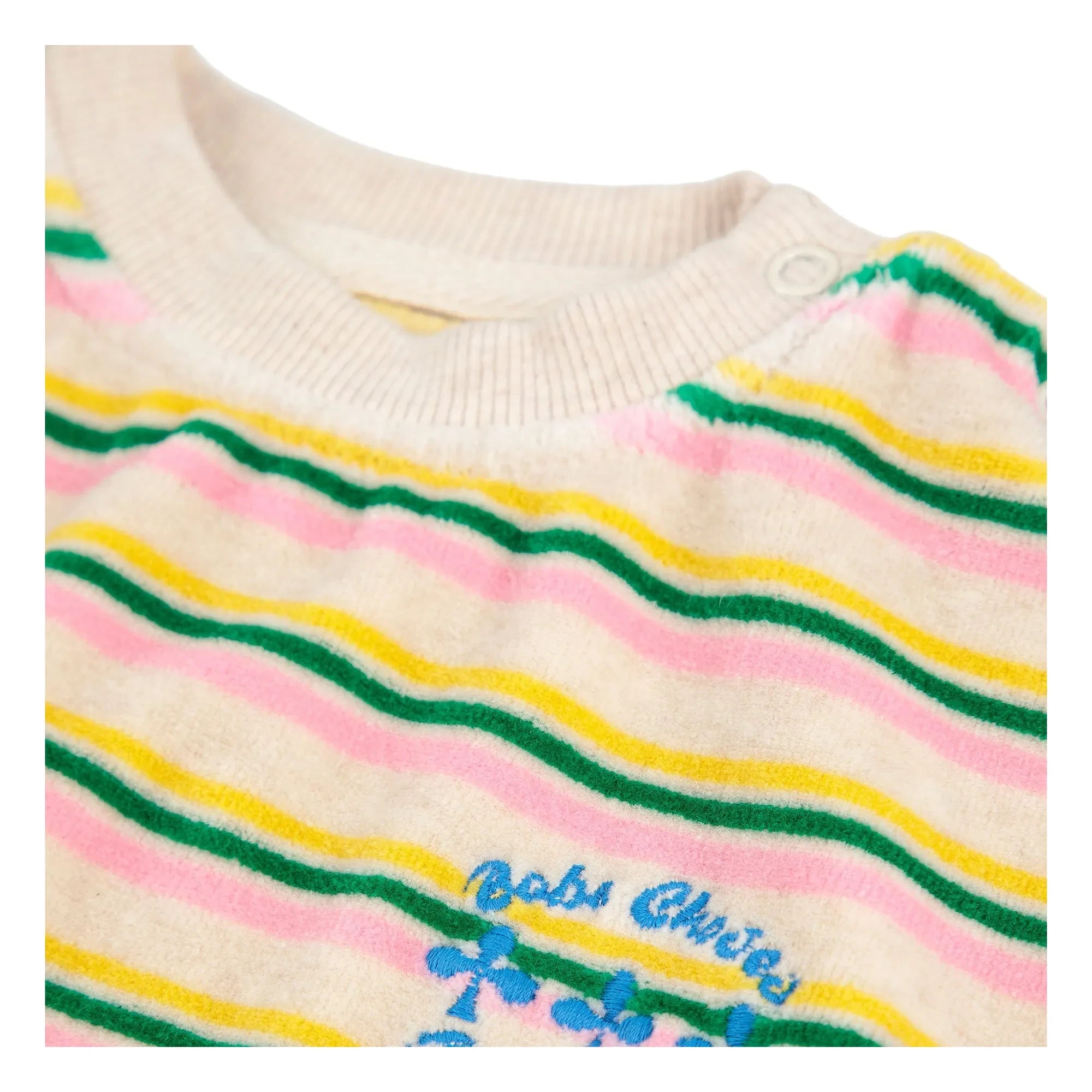 Bobo Choses - Sudadera a rayas | Beige