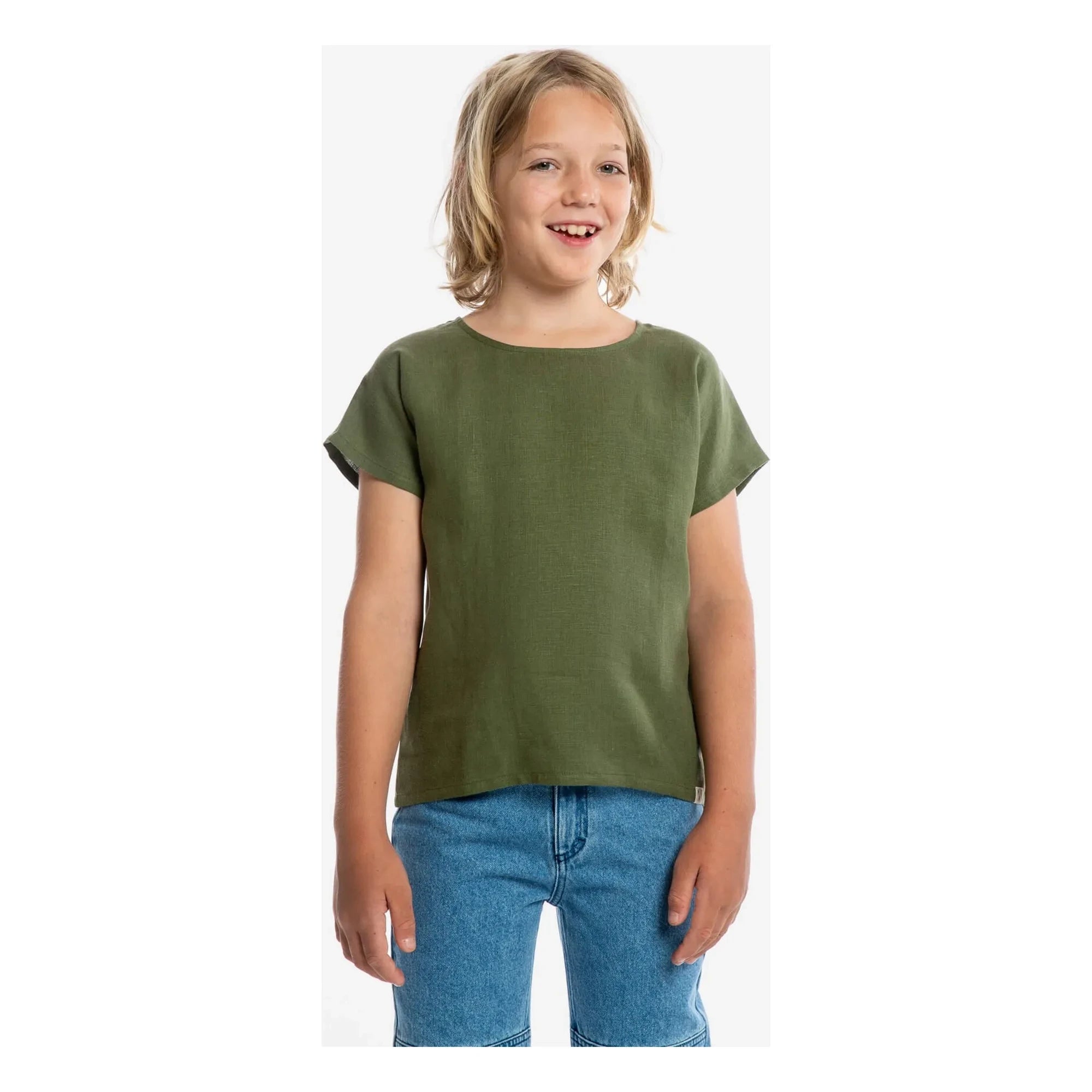 Matona - Camiseta Easy Lin | Oliva