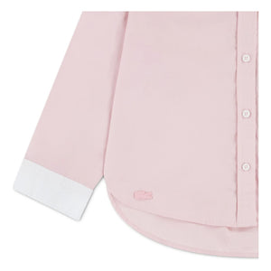 Lacoste - Camisa L Algodón orgánico | Rosa claro