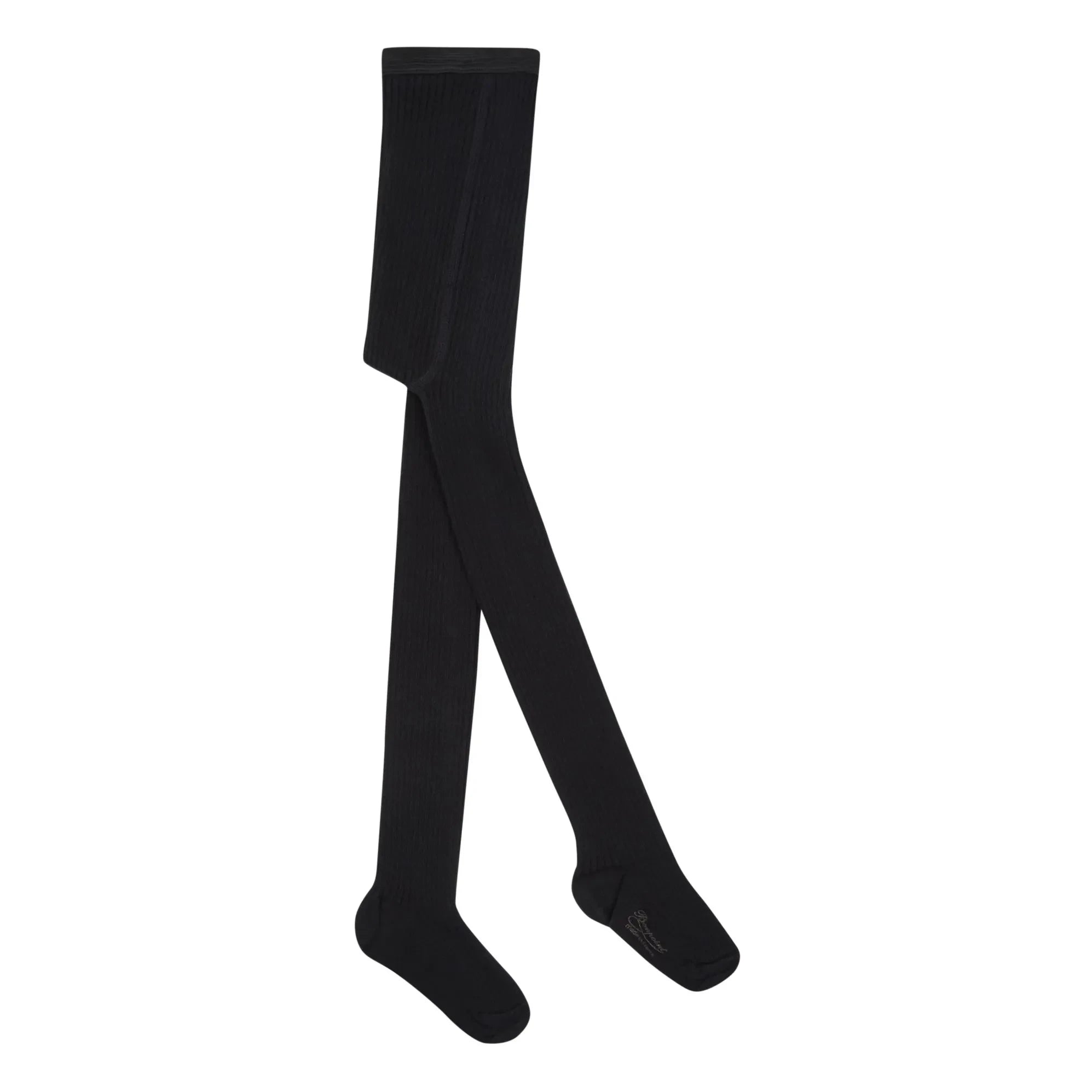 Bonpoint - Leotardos de canalé | Negro