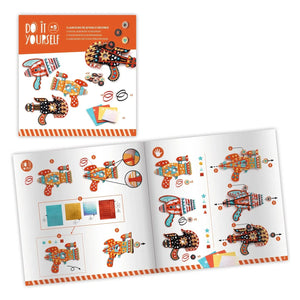 Djeco - Süslemek İçin DIY Kit - Kosmik Launchers
