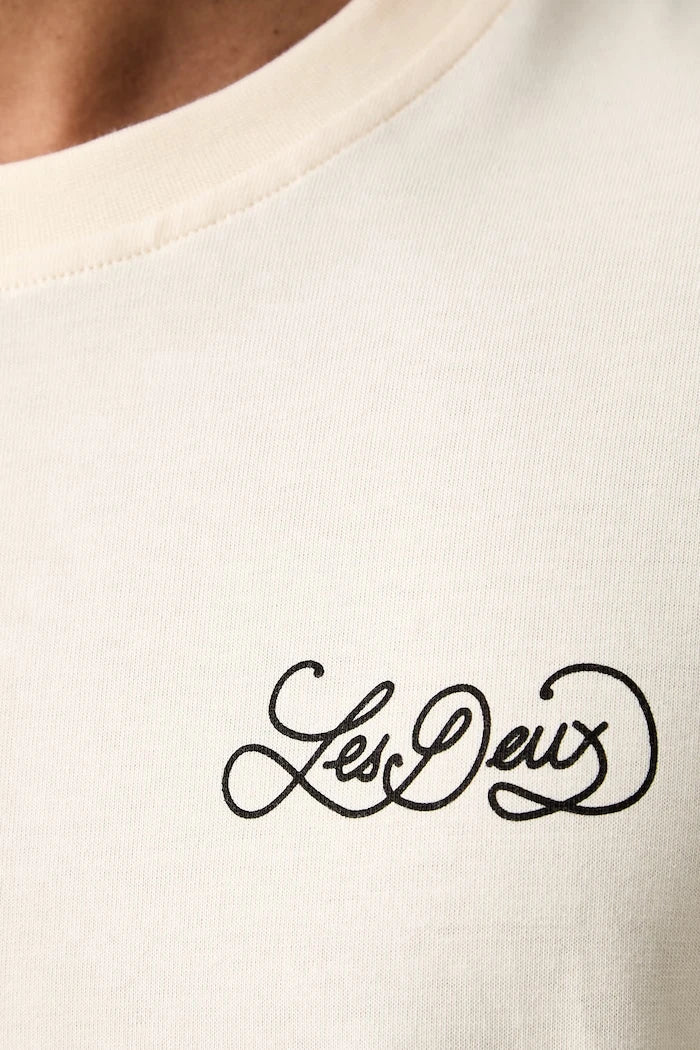 Camiseta de algodón para hombre Les Deux Orchard
