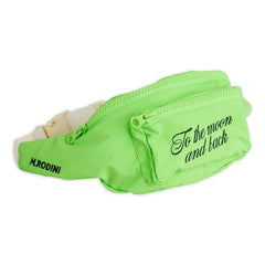 Mini Rodini - Bolsa Ida y Vuelta a la Luna Fibra Reciclada | Verde fluorescente