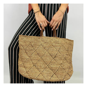Camalya - Bolso de compras Bururi Raphia | Arena