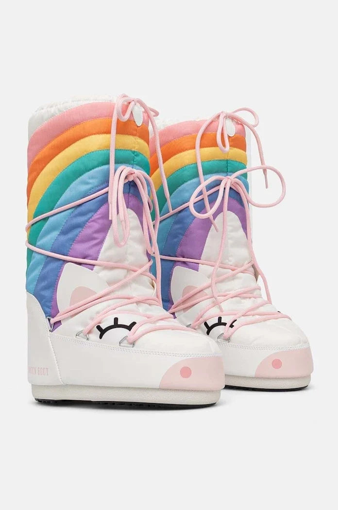 Botas de nieve Moon Boot ICON UNICORN para niño/a