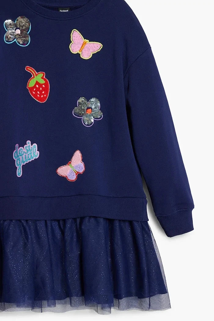 Vestido Desigual para niña