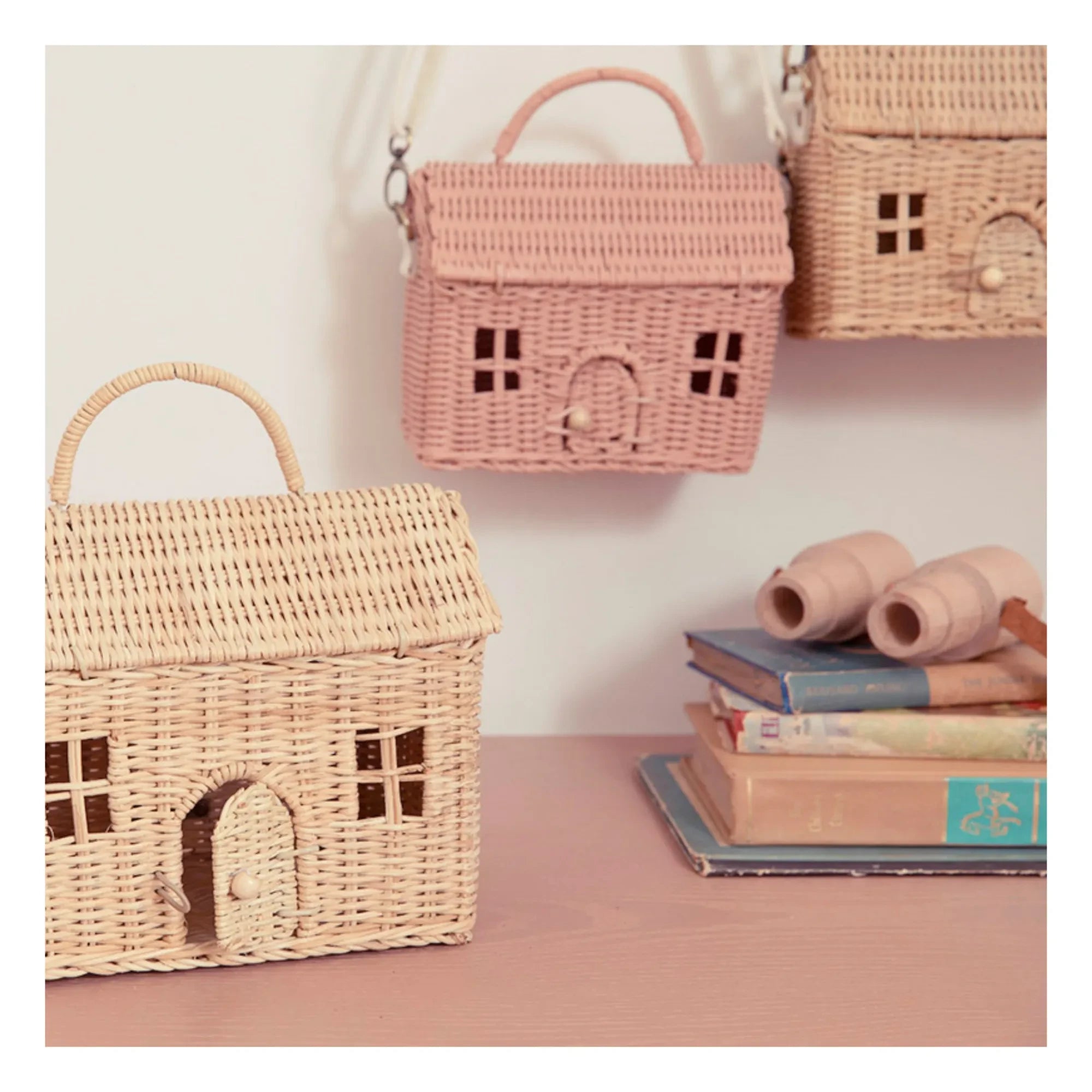 Olli Ella - Bolsa de mimbre Casa