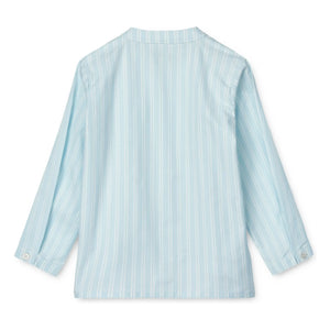 Liewood - Kurta Ashton Algodón orgánico | Azul claro