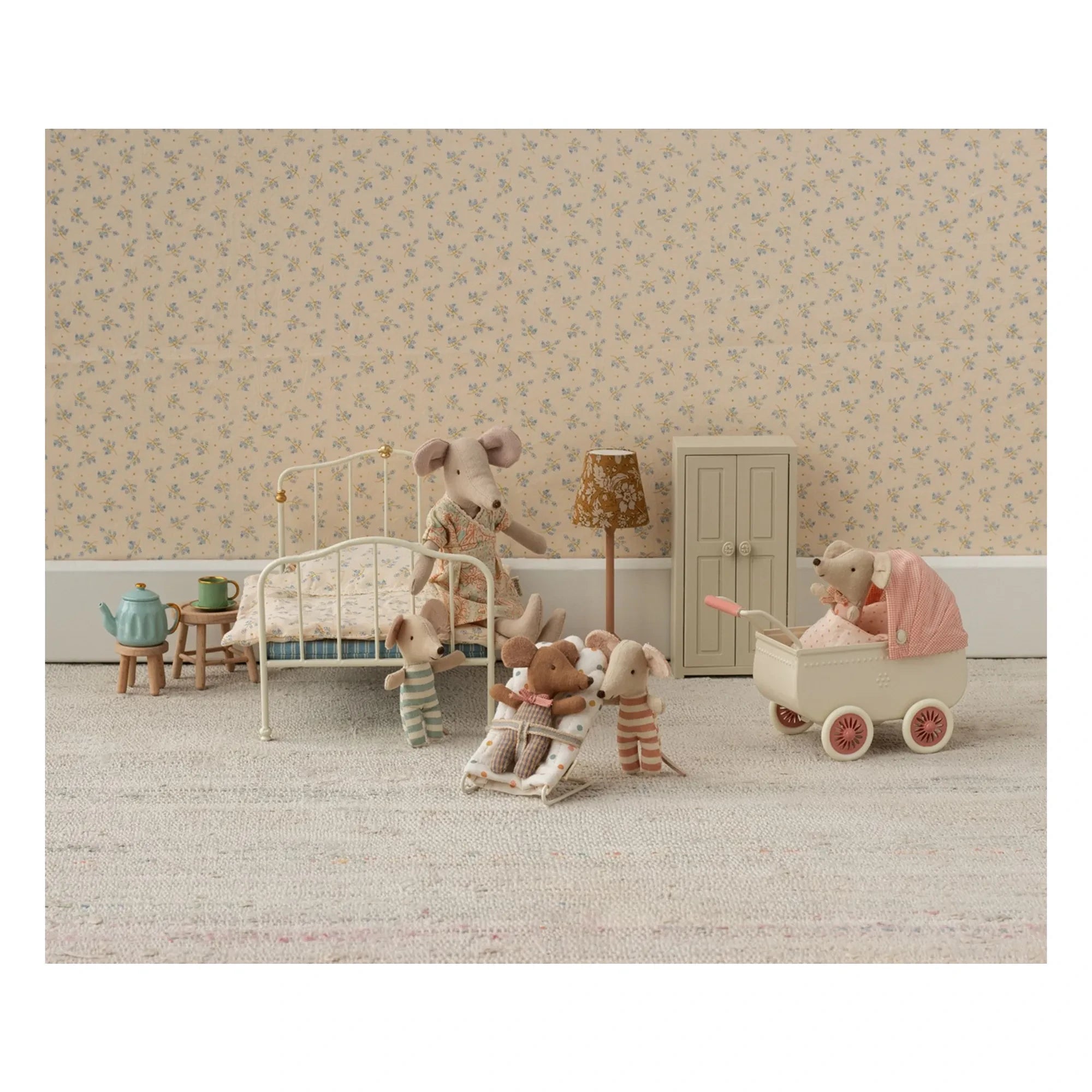 Maileg - Cochecito | Coral