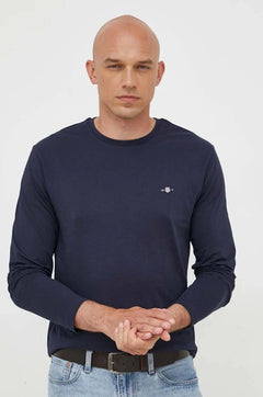 Gant Blusa de Algodón de Manga Larga