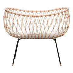 Bermbach Handcrafted - Cuna Emil hecha a mano de mimbre - 70 x 50 cm