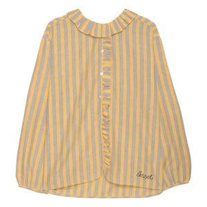 SISSEL EDELBO - Camisa de rayas Mirelle | Amarillo