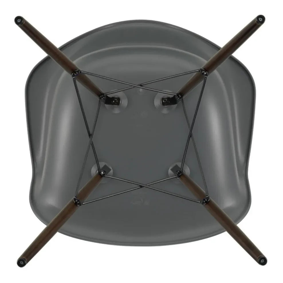 Vitra - Silla DAW - base de arce - Charles y Ray Eames | Granito