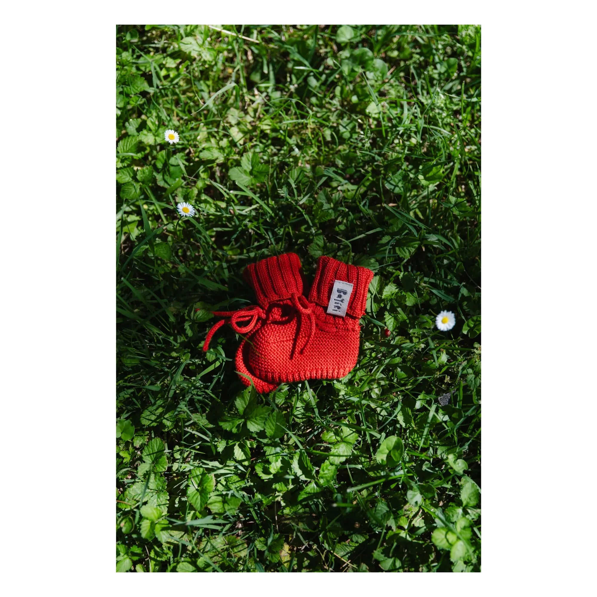 Bayiri - Pantuflas de río de algodón orgánico | Rojo