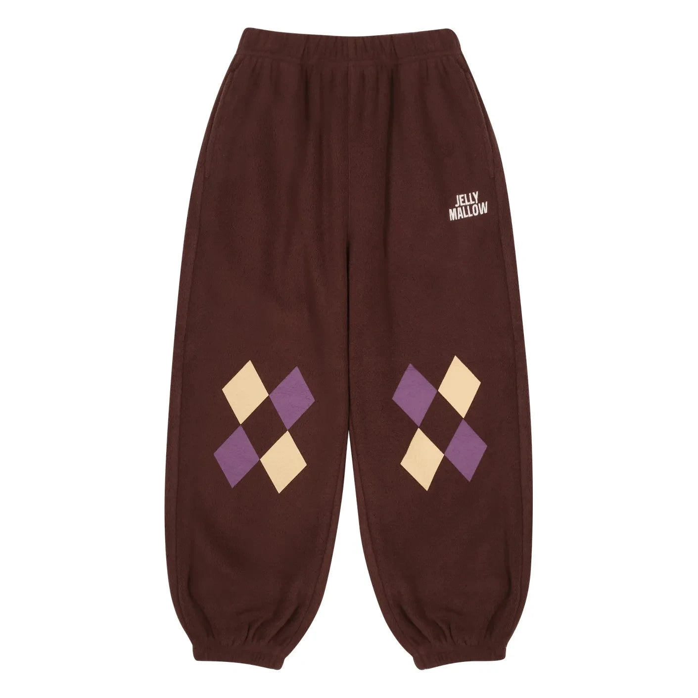Jelly Mallow - Losanges Jogger | Marrón