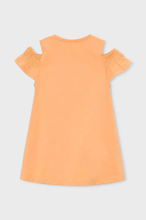 Vestido de algodón para niña Mayoral