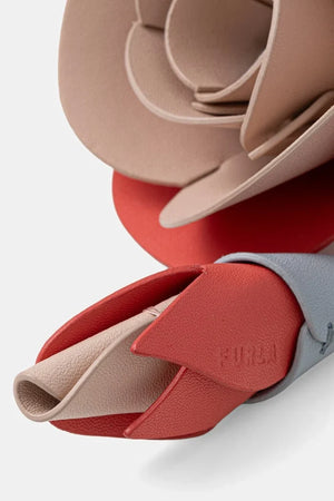 Llavero Allegra Rose Charm de piel para mujer Furla