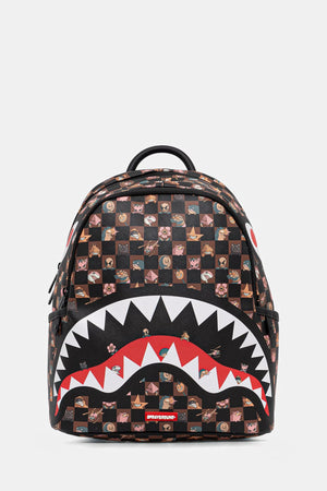 Sprayground - Mochila urbana de cuero sintético marrón 910B8905NSZ