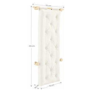 Karup Design - Kancalı ara yatak 75x200 cm | Mocha