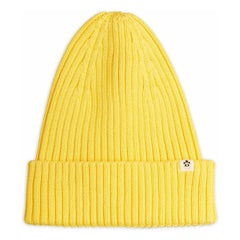 Mini Rodini - Gorro de punto de algodón orgánico | Amarillo