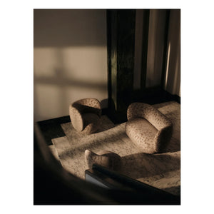 Ferm Living - Sofá Rico Piccolo Cilla | Marrón topo