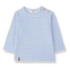 1+ in the family - Camiseta acanalada Perello | Azul claro