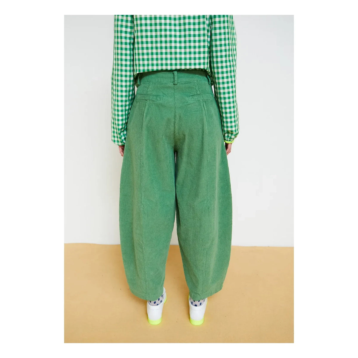 Dr Bloom - Dado Pantalones de Algodón | Verde