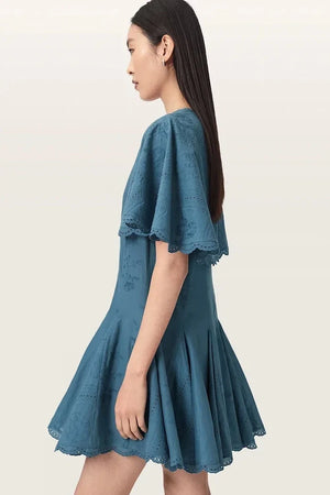 AllSaints vestido de algodón CORLA