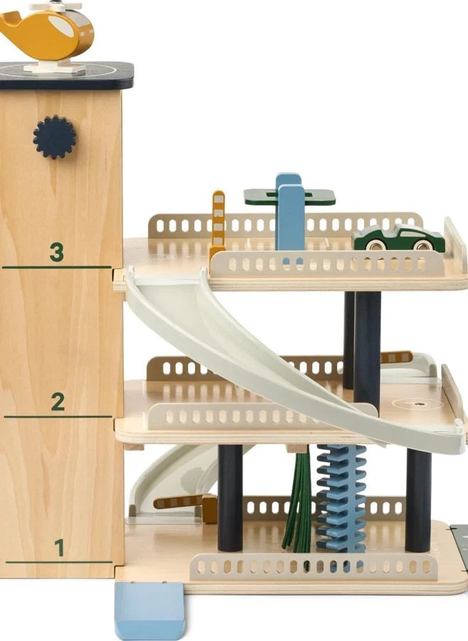 Liewood - Garaje de madera Jordy | Beach Blue Multi mix