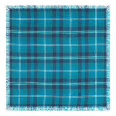 Bompard - Mini Carré Tartan Kaşmir Eşarp | Sedir Yeşili