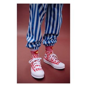 Sticky Lemon - Calcetines de flores | Rosa empolvado