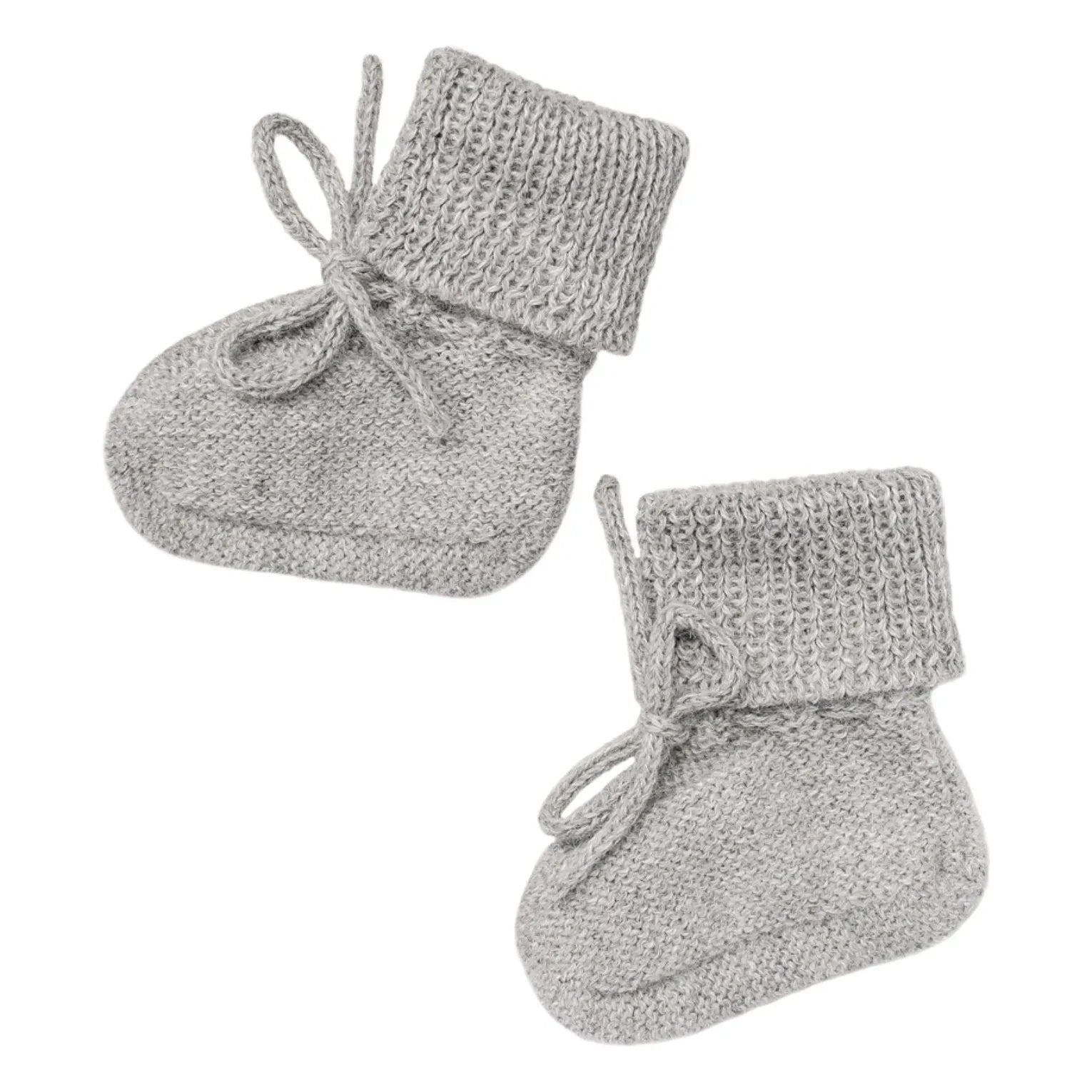 Main Sauvage - Zapatillas de alpaca | Gris