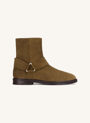 Socque Paris - Botas de Suede Dust | Caqui