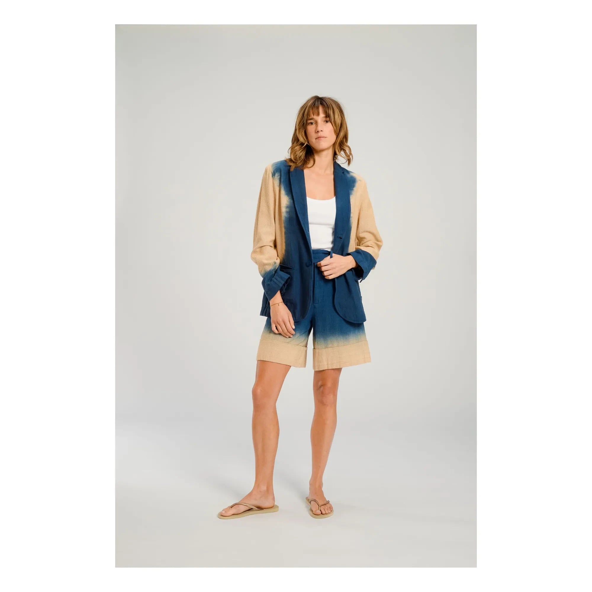 Virginie de Vinster - Bermuda Oga | Azul