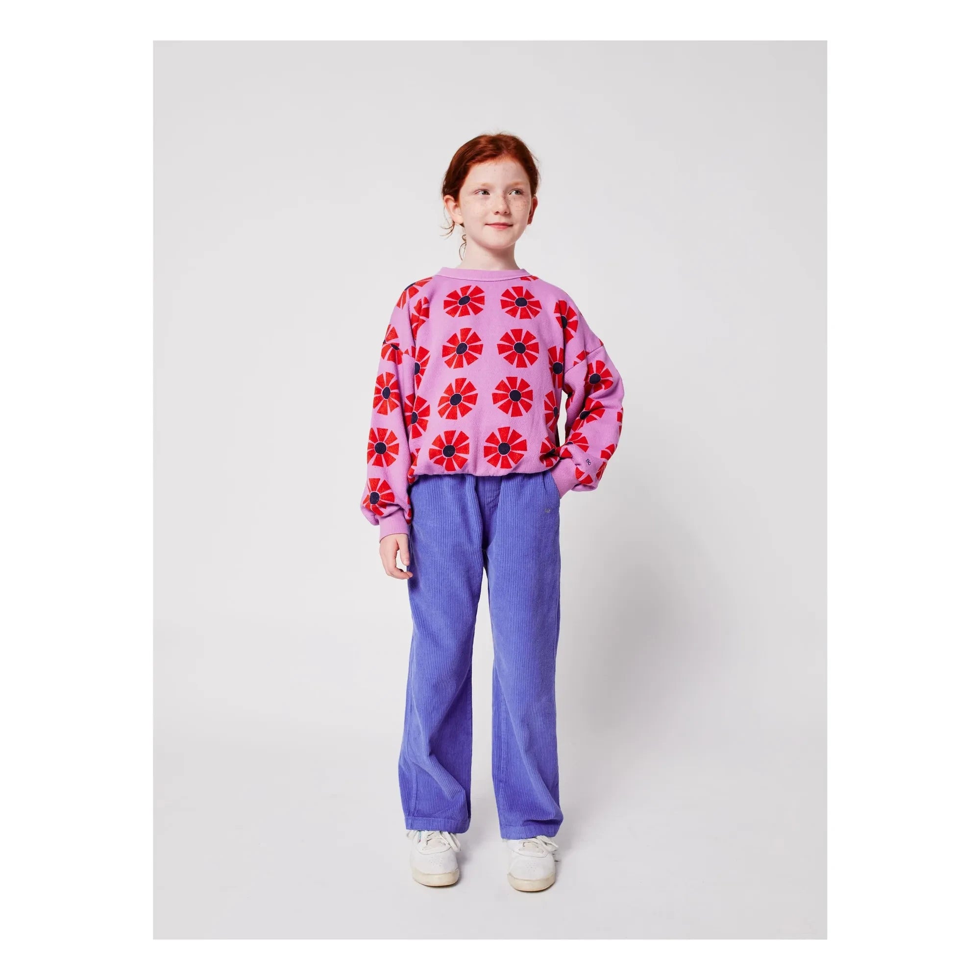Bobo Choses - Sudadera de algodón orgánico Kaleidoscope | Lila