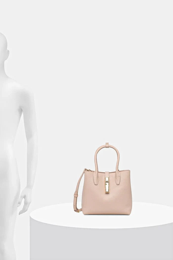 Bolso cruzado de piel Furla Goccia S Tote Base 22 para mujer