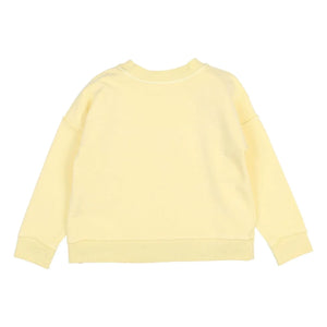 Búho - Bisous Sudadera Algodón Orgánico | Amarillo