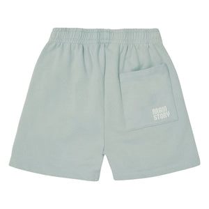 Main Story - Pantalones cortos jogger de algodón orgánico | Gris Claro