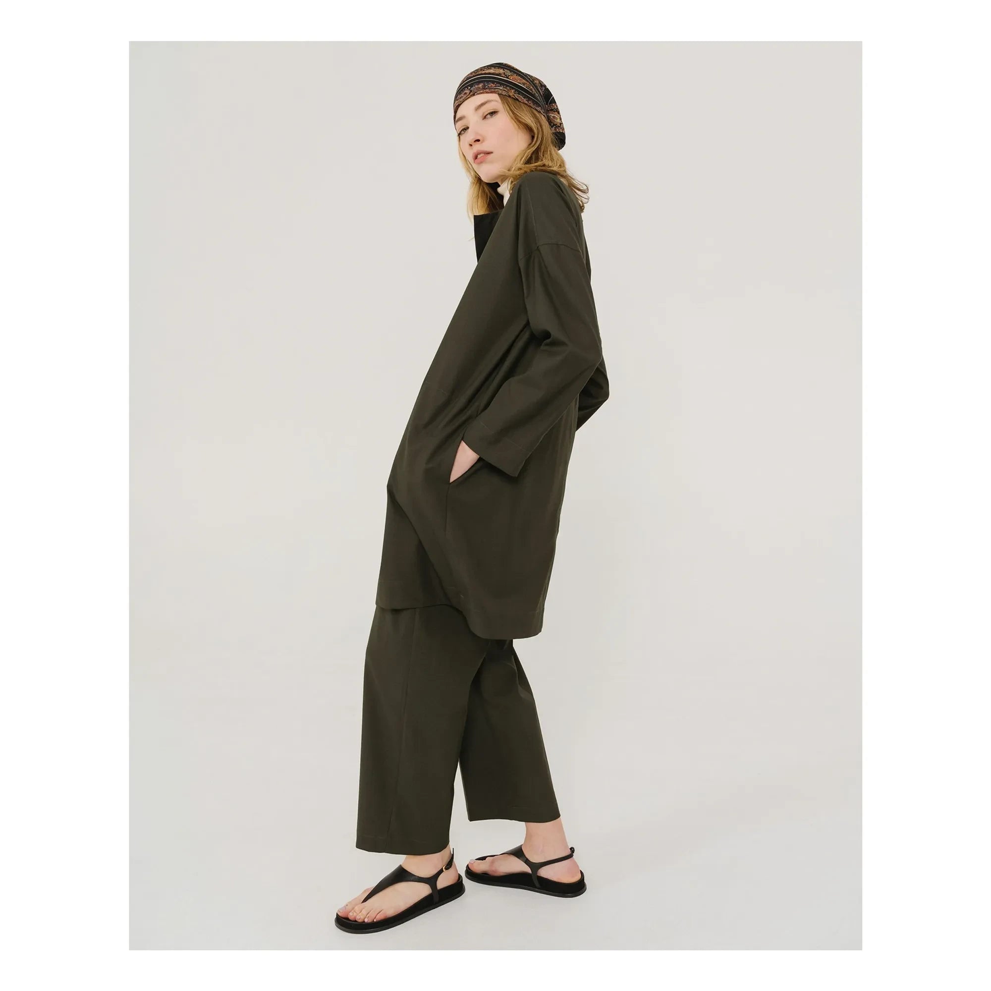 Tinsels - Dolly Cityzen elbise | Haki