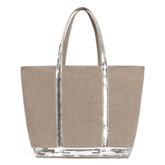 Vanessa Bruno - Bolso tote grande con cremallera | Beige
