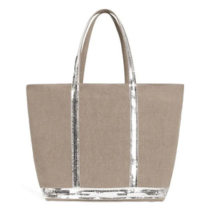 Vanessa Bruno - Bolso tote grande con cremallera | Beige