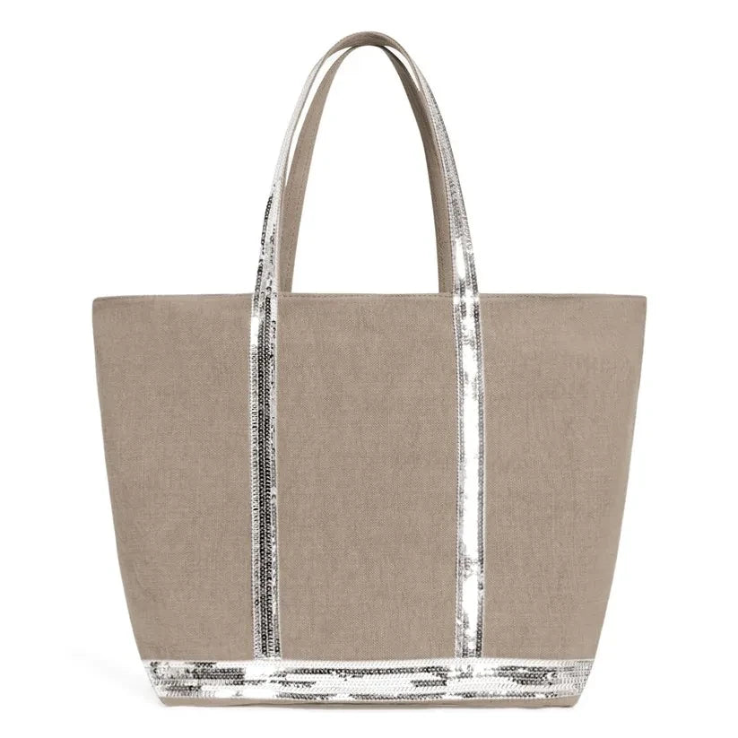 Vanessa Bruno - Bolso tote grande con cremallera | Beige